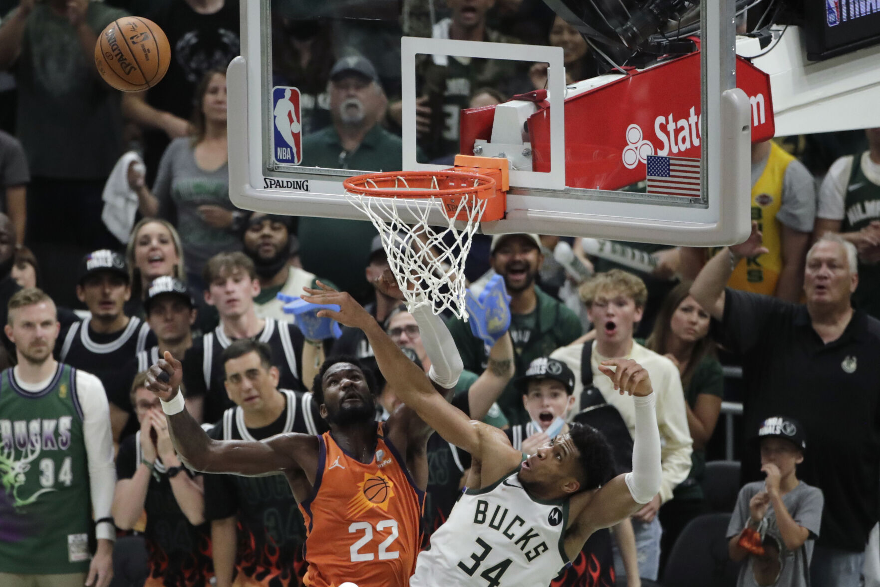 APTOPIX NBA Finals Suns Bucks Basketball
